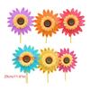 Outdoor Sunflower Lawn Pinwheels Wind Spinner Large Windmill Pinwheels for Garden Yard Outdoor Decoration Backyard