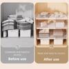 Adjustable Expandable Cabinet Sorting Board No-Drill Telescopic Closet Shelf  Pantry