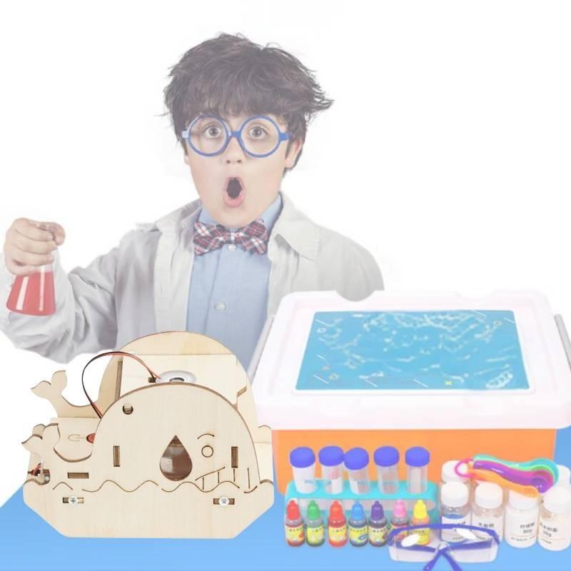 Diy Wooden Smart Science Experiment Kit Handmade Humidifier Educational Toy Set A-32