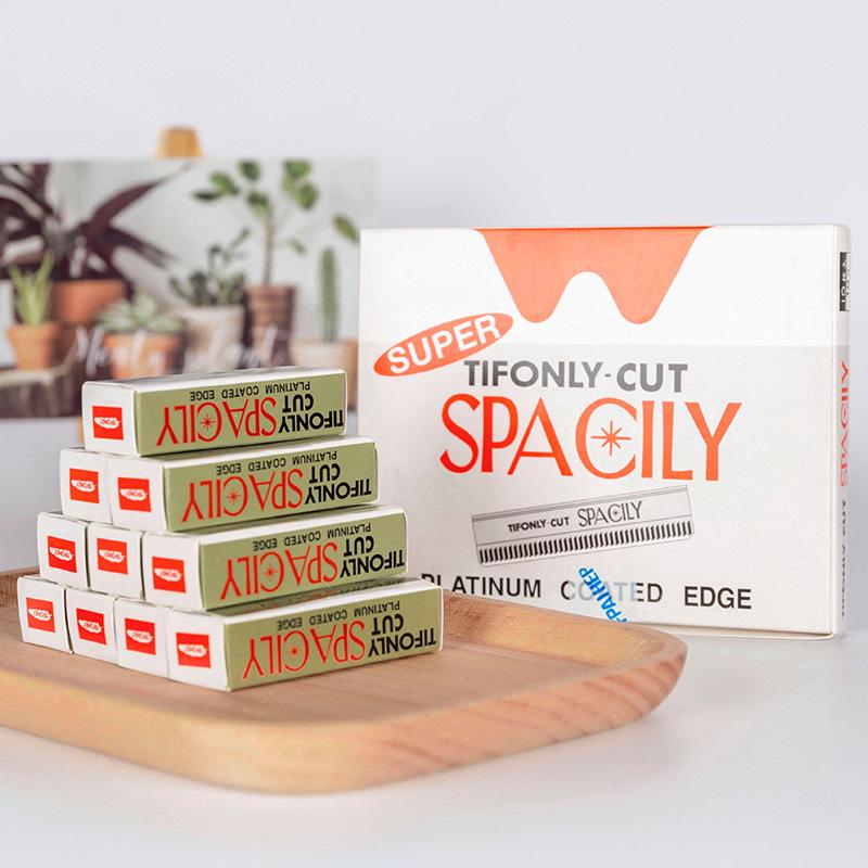 

Набор из 10 бритв для придания формы бровям из нержавеющей стали - Специально для салонов 5 Blades Pack