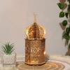 Ramadan LED Lamp Wooden Eid Mubarak Moon LED Light Muslim Islam Decorative Light Lantern For Home Decoration