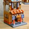 Japanese Style Shop MOC Bricks Sets City View Sushi Store Building Blocks Toys Hot Spring Cabin Model Adult Kids Birthday Gifts