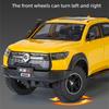 1/24 Great Wall Motor POER Pickup Model de mașină din aliaj din metal turnat sub presiune Vehicule de teren, model de mașină, simulare, lumină sonoră, jucărie pentru copii, cadou