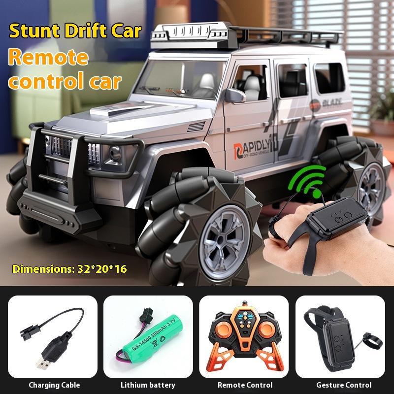 Oversized Remote Control Car Off-Road Climbing Gesture Sensing Four-Wheel Drive Charging Model Children'S Toy Children'S Gift