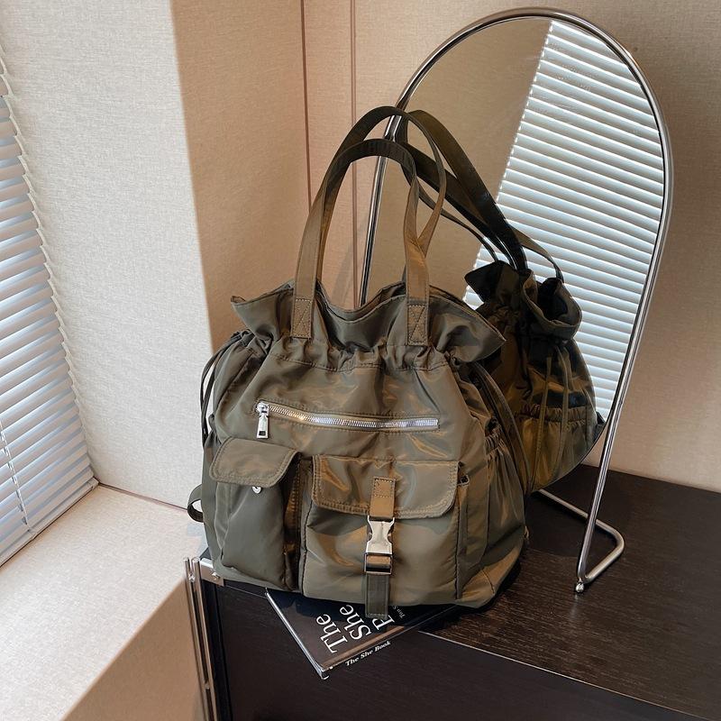 Large capacity casual tote bag women's new fashion multi-functional backpack commuter shoulder bag