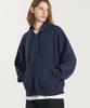 Toffee 2Way Sweat Zip-Up Hoodie (Navy)
