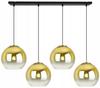 Hanging Lamp Ceiling Chandelier Golden Lamp Shade 20 Cm