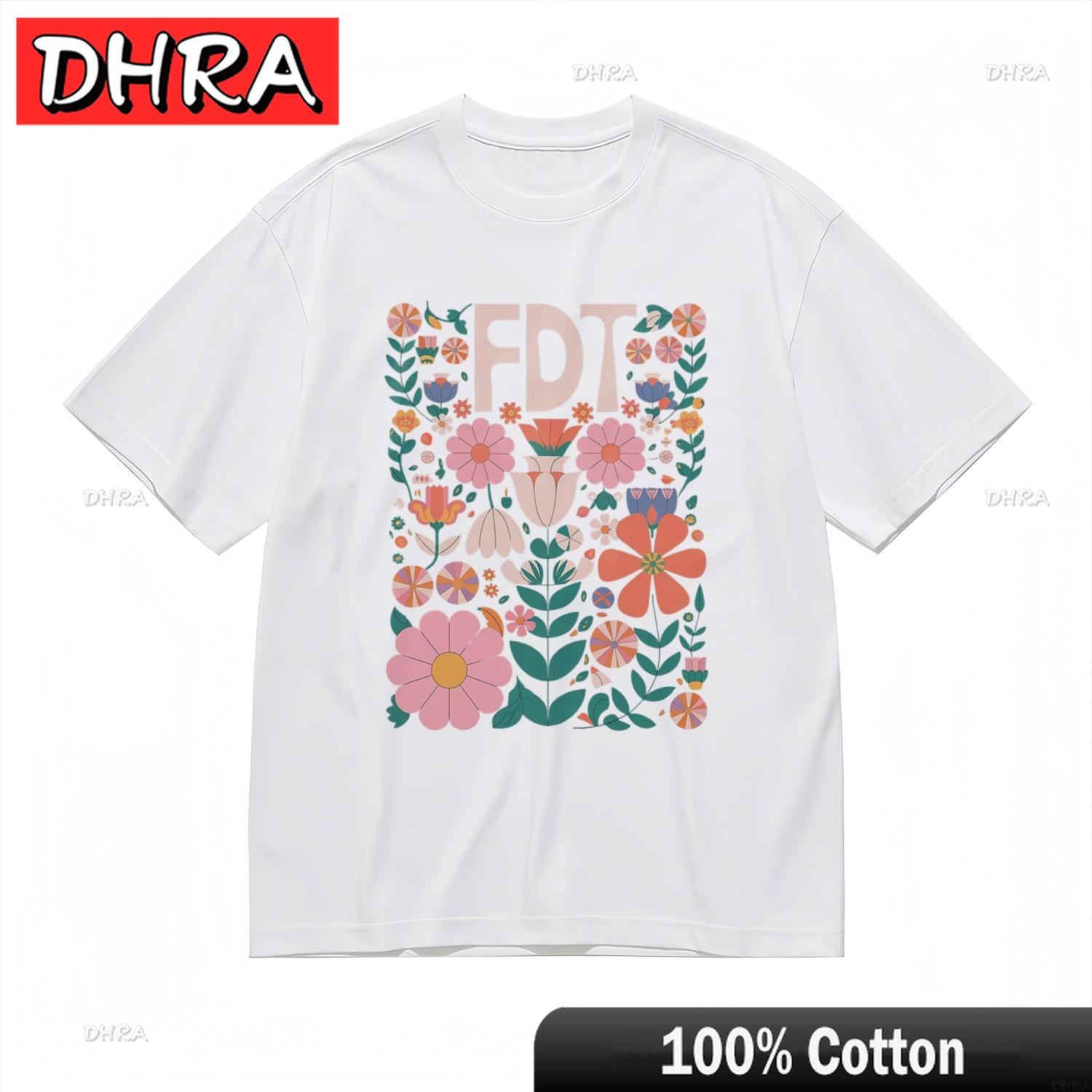 

Womens Comfy AllSeason Classic TShirt Tropical Flowers Pattern Print Tee Creative Clothing Tops for Funny Shirts Unisex Adult 4XL