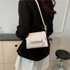 Retro bag women's 2024 summer new trend texture small square bag niche design versatile shoulder bag messenger bag