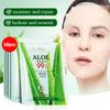 5/10pcs BIOAQUA Aloe Vera Moisturizing Facial Masks for Face Skin Soothing Brightening Firming Hydrating Facial Masks Skin Care