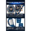 Men Wristwatch Quartz Watches Luxury Dual Display Chronograph Waterproof Sport Military Multifunction Male Digital Watch