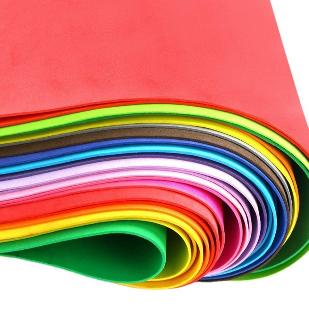 Colorful Sponge Paper EVA DIY Cut Paper New School Art Crafts  Kids Baby
