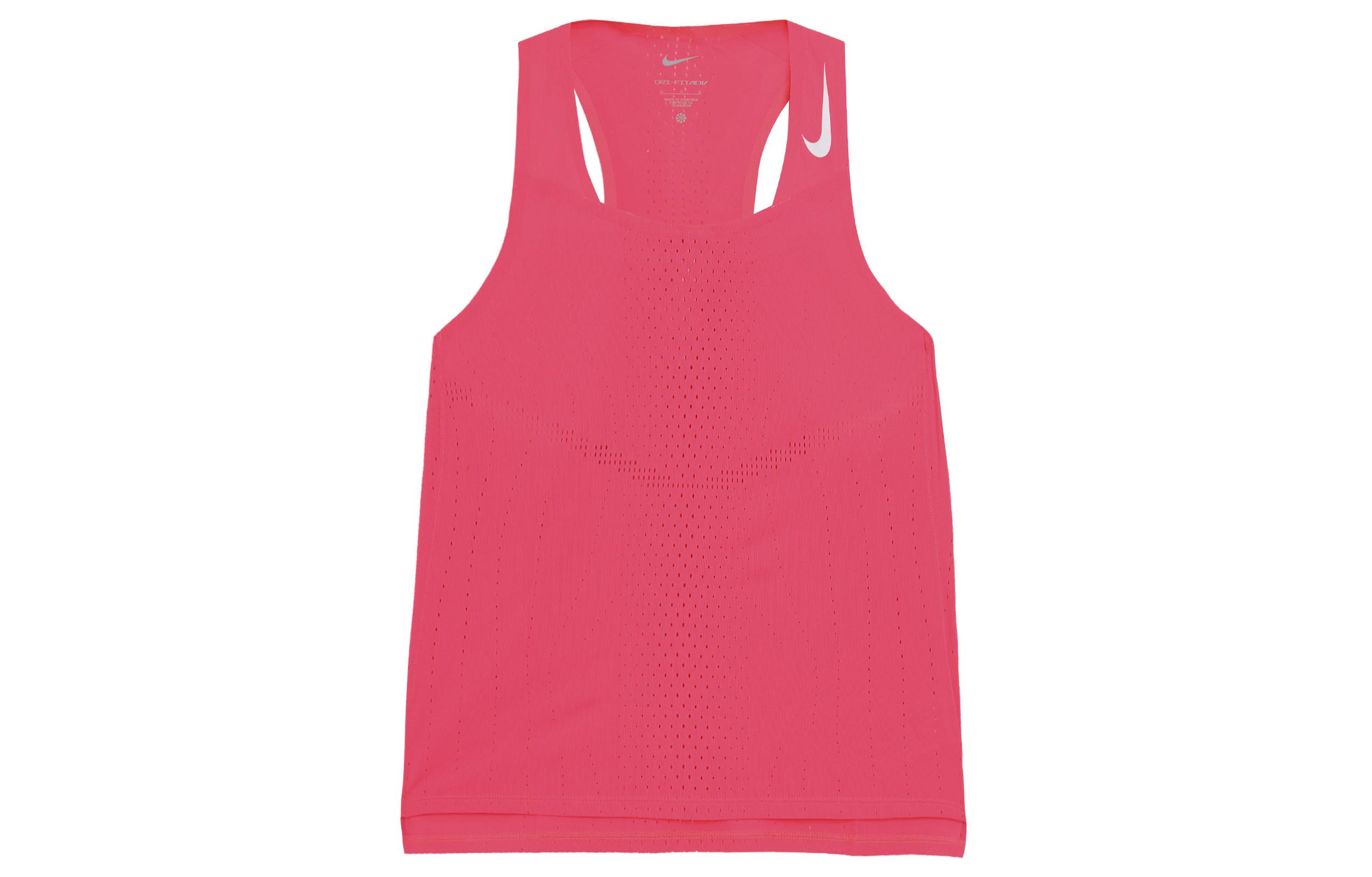 Nike Dri Fit Running Tank Top Men s Pink DM4625-639 M
