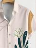 Men's Fashionable Casual Round-neck Short-sleeve Shirt, Affordable, Beach Style, Suitable for Outdoor Leisure and Sports Wear