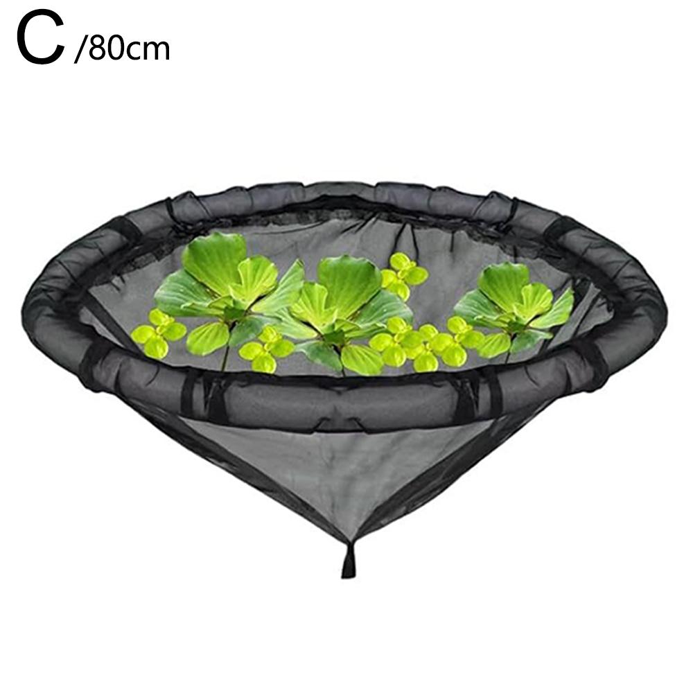 Pond Plant Mesh Protector Sunscreen Porous Breathable Plant Protection Net Circular Floating Plant Breathable Floating Island