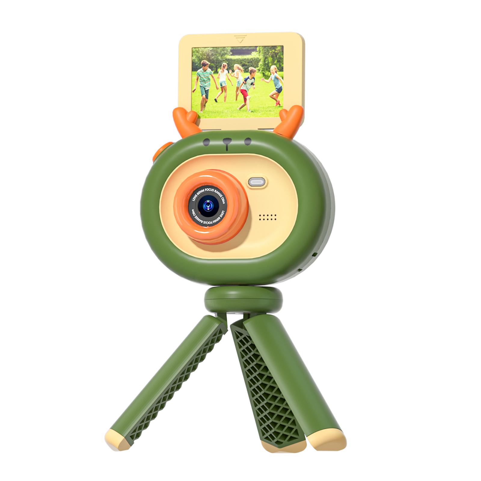 

Kids Camera 1080P Digital Camera for Kids Selfie Video Toddler Camera with Tripod Christmas Birthday Gifts for Girls Boy