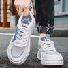 Designer Low-top Men's Sneakers Summer Mesh Breathable Casual Shoes Outdoor Fashion Versatile Soft Bottom Skateboard Shoes 2025