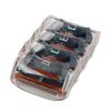 4Pcs 5 Layer Manual Razor Blades Replacement Heads Beard Remover Trimmer Shaver