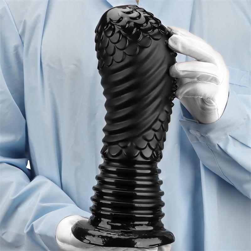 9.5cm Giant Teardrop Dildo Anal Plugs Fisting Supplies Extra Large Extra Thick Flaccid Anal