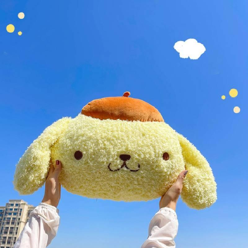 Pom Pom Purin Pillow Plush Toy Stuffed Animal Doll Back Pillow Cute Gift Kids