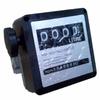 FM-120 20-120L/Min 4 Digital Gasoline Fuel Petrol Oil Flow Meter Four Digital for Diesel Fuel Oil Flow Meter Counter