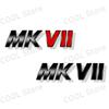 3D Metal MKIV MKV MKVI Logo Car Fender Emblem Rear Tail Trunk Badge Sticker For Volkswagen Golf MK4 MK5 MK6 MK7 Jett Passat