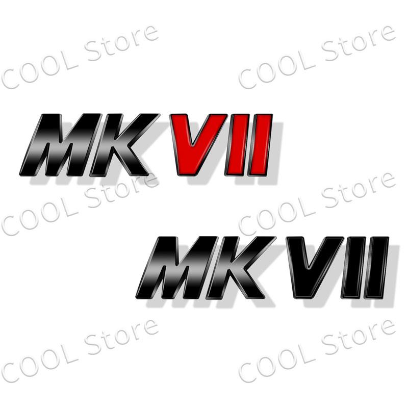 3D Metal MKIV MKV MKVI Logo Car Fender Emblem Rear Tail Trunk Badge Sticker For Volkswagen Golf MK4 MK5 MK6 MK7 Jett Passat