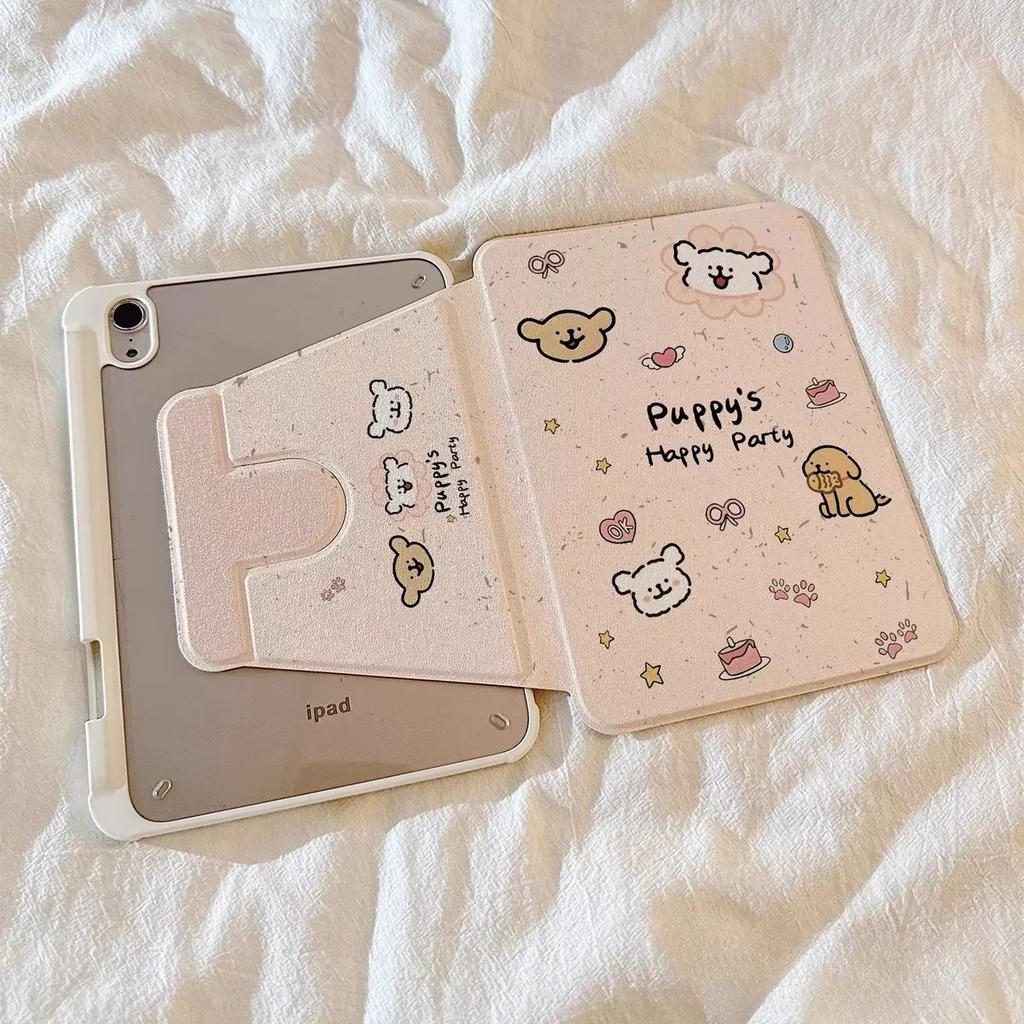 360 Degree Rotation Smart Cover for Samsung Tab S7 S8 S9 11 Plus A8 10.5 Inch Pencil Case Tab A9 8.7 S10 S9 12.4 Inch Cartoon