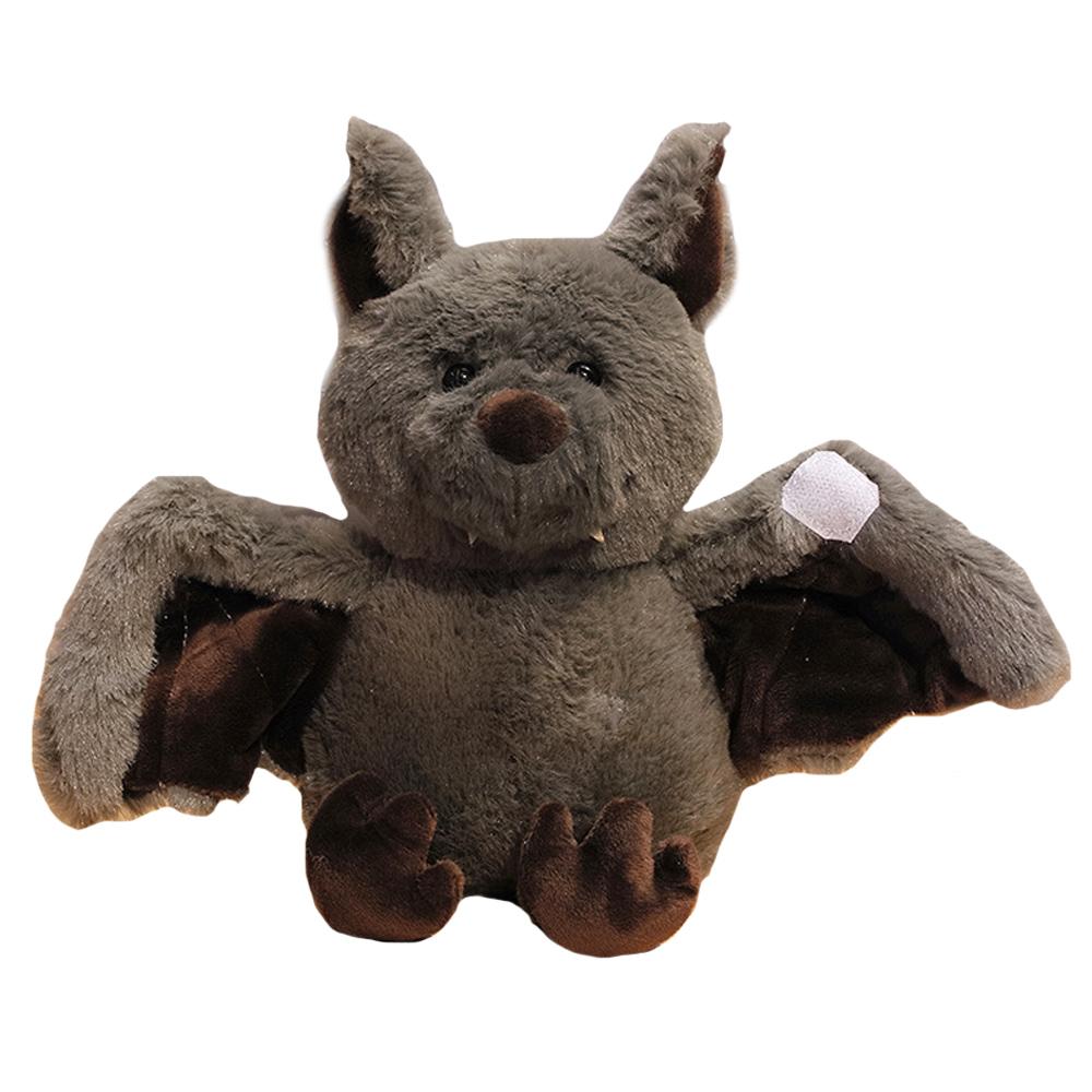 24CM Cartoon Bat Plush Toy Dark Elf Cute Sleep Storytelling Stuffed Doll Gift for Children