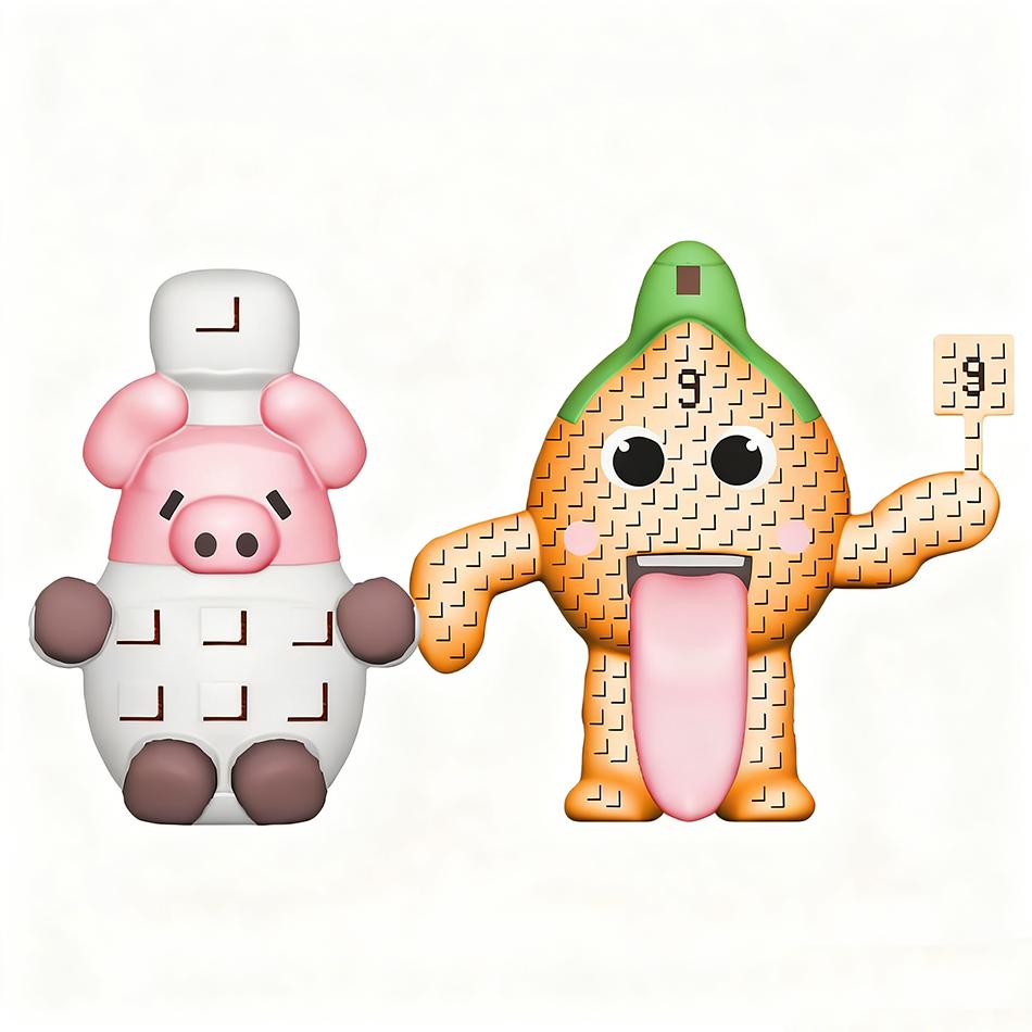 8pcs/set Steal a Brainrot Action Figure Toy Figurine PVC Desktop Decoration Model Kids Birthday Decoration Toy Gifts