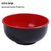 Odin Red & Black Extra Large Melamine Ramen Bowl