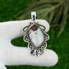 925 Sterling Silver Marquise Coffee Bean Jasper Stone Unique Wedding New Pendant