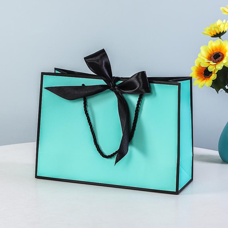 Gift, Cosmetic & Shopping Paper Bags with Bow Handles
