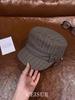 Retro Striped Pleated Cloud Octagonal Hat Children Spring And Autumn Casual Literary Beret Showing Small Face