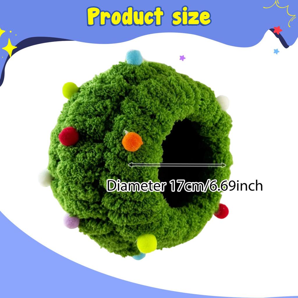 Bird Nest Bed Warm Cotton Snuggle Hut Versatile Stylish Home for Parrotlet Conure Finch Canary