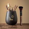 Ebony Wood Six Gentlemen Tea Ceremony Tool Set