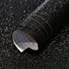 40x100cm Shimmer Fine Glitter Faux Leather Sheets Solid Color Synthetic Leather Fabric Roll for Earrings Hair Bows Pouches Bags