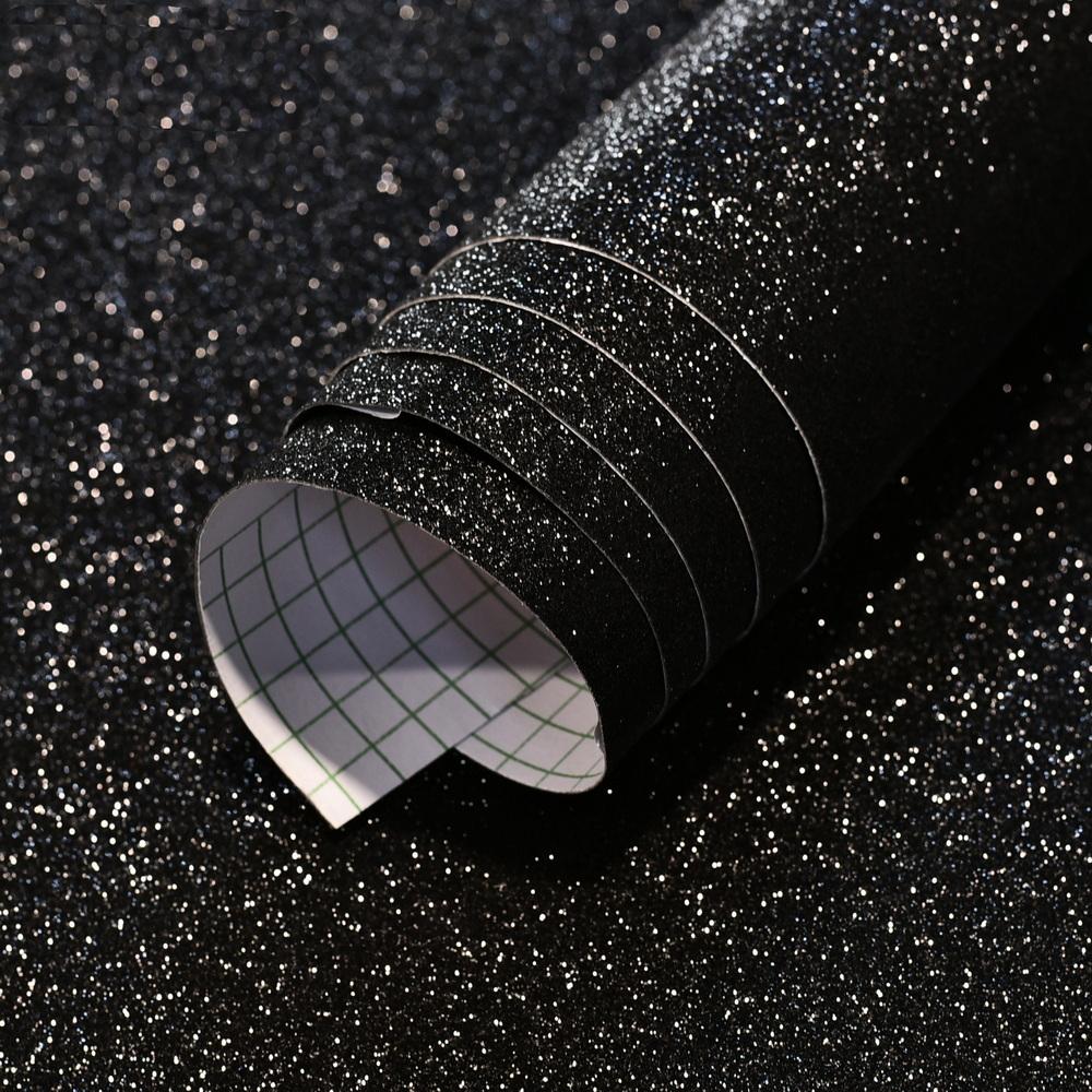 40x100cm Shimmer Fine Glitter Faux Leather Sheets Solid Color Synthetic Leather Fabric Roll for Earrings Hair Bows Pouches Bags