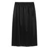 Halbslip Kurz/Lang Petticoat Unterrock Damen Satin Halbslip Halbslips für Unterkleider Slip