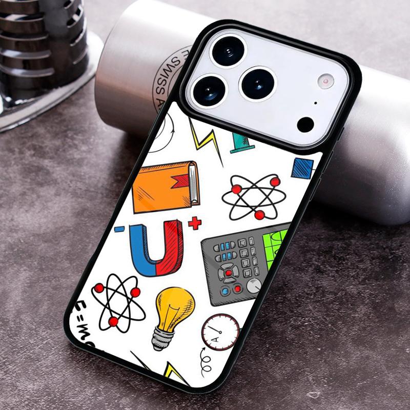 Science Biology Chemistry Phone Case For iPhone 17,16e,15,14,13,12,11,Mini,Pro,MAX soft Silicone Cover