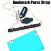1/2/3Pcs Bookmark Purse Strap Decoration Acrylic Bookmark Purse Golden Chain This Is My Bookmark Purse Strap with Lobster Clasp Book Lover Gifts