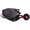 Shimano Genpu 201PG (Left) Boat/Hand-Wind Reel - Flounder, Sea Bream, Squid - Black, Red