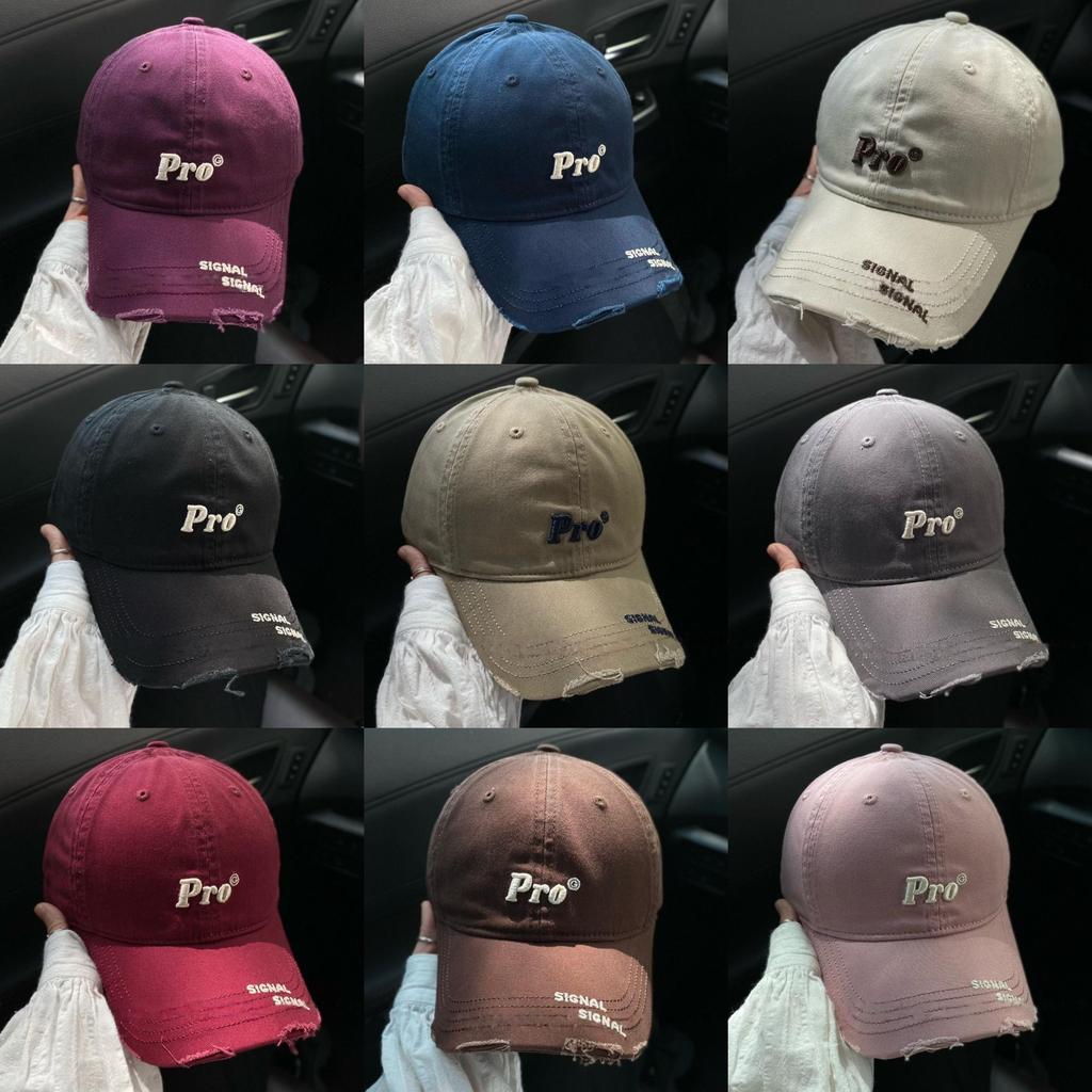 Baseball Cap Unisex Embroidered Letters Sun Protection Adjustable For Casual Wear