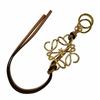 Great Bag Charm Anagram Keychain Classic Calf Women C821232X01 Used