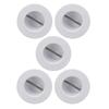 5pcs Surf Leash Plug Replacement Round Surfboard Longboard Cup Plug for Repairing