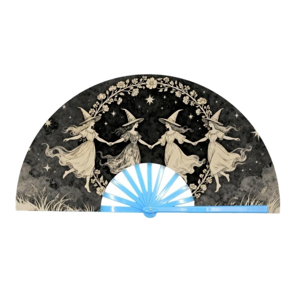 Handheld Kung Fu Fan 33cm 13in Folding Hand Fan Chinese Style Large Hand Fan Decoration