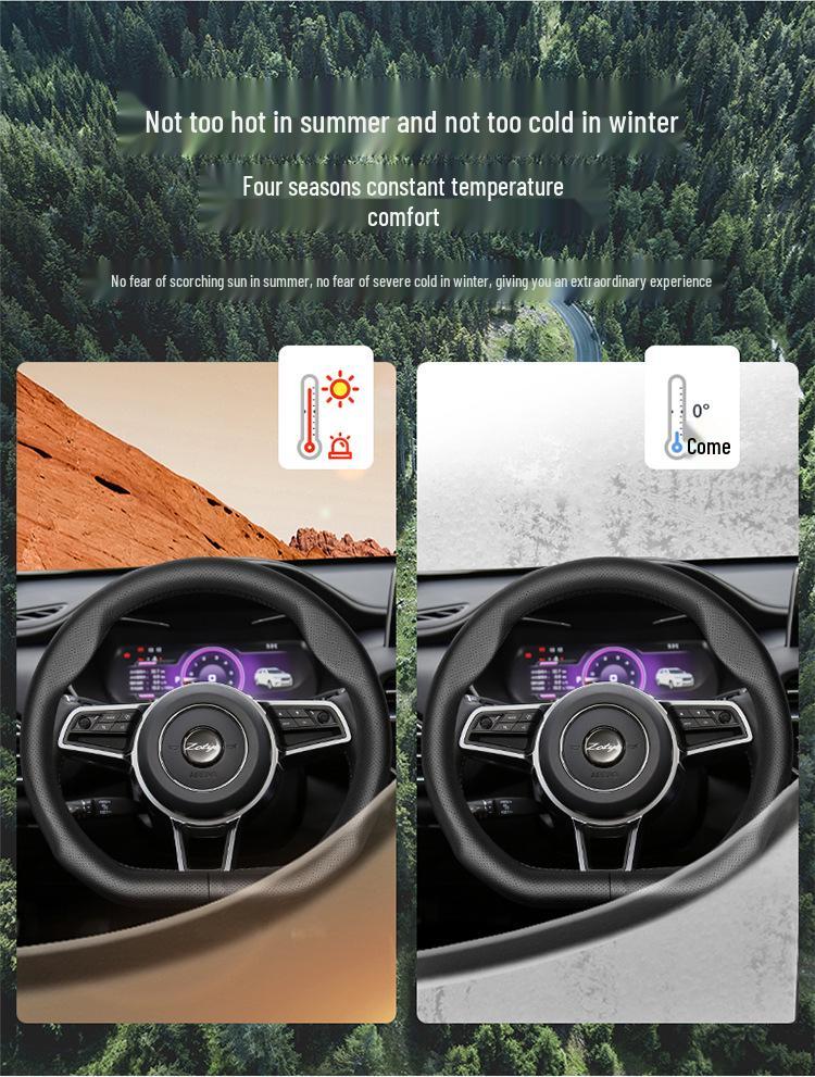 Echtes Lederlenkradbezug für Zotye Modelle: E200, Dama, X5, X7, T700, T600, Z700, Z500