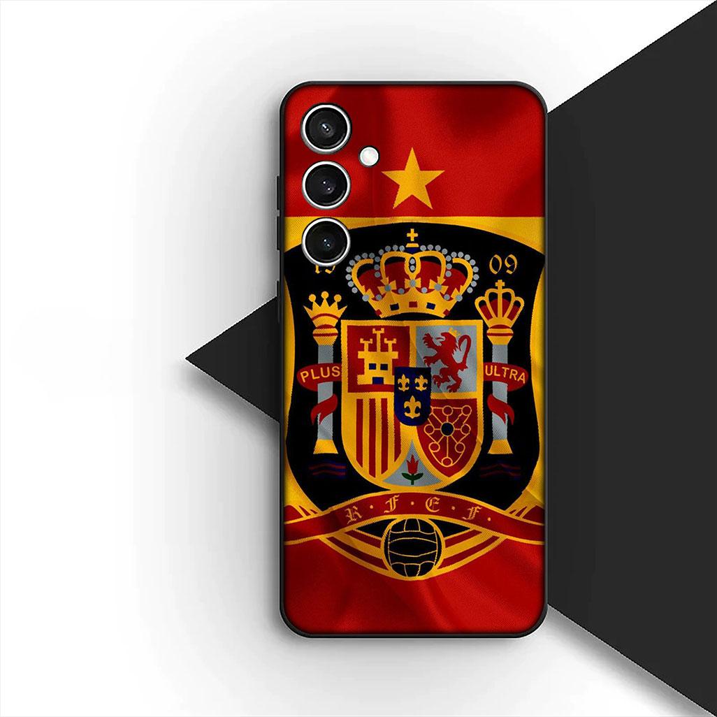 

Soft Cover for Motorola Moto G22 G23 G32 G53 G60 G13 G64 G20 G8 G9 Plus Power E13 E20 E32 Casing Phone Case Spain Flag Motorola Moto G32