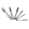 12pcs Screw Thread Hand Tap Set Straight Flutes M3 M4 M6 M8 M10 M12