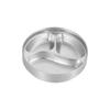 Shengjia 304 Stainless Steel Double-Layer Insulated Round Meal Plate